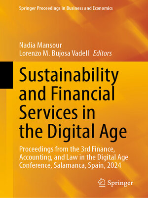 cover image of Sustainability and Financial Services in the Digital Age